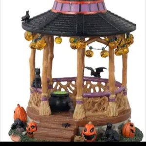 Lemax miniature Halloween gazebo